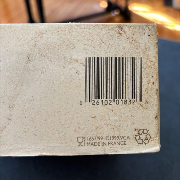 NEW (4) CASSANDRA Gold Rimmed Crystal Champagne Flutes Made in France IN BOX - Picture 7 of 8